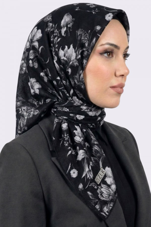 Zer Organik Pamuk Soft Eşarp 6233-1