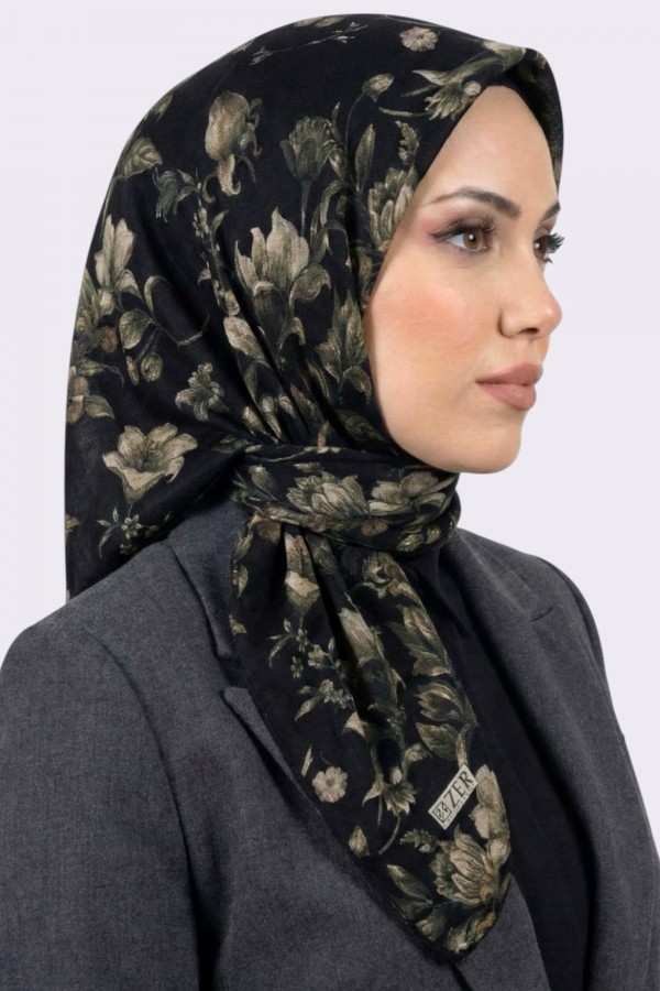 Zer Organik Pamuk Soft Eşarp 6233-2