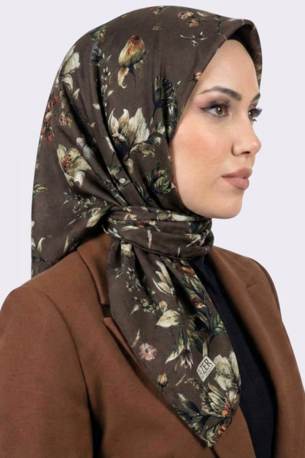 Zer Organik Pamuk Soft Eşarp 6233-4