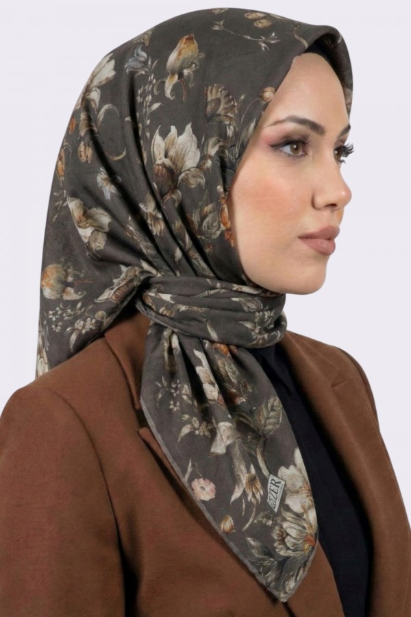 Zer Organik Pamuk Soft Eşarp 6233-6