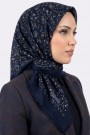 Desenli Flamlı Eşarp 6525-10