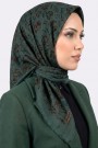 Desenli Flamlı Eşarp 6526-8