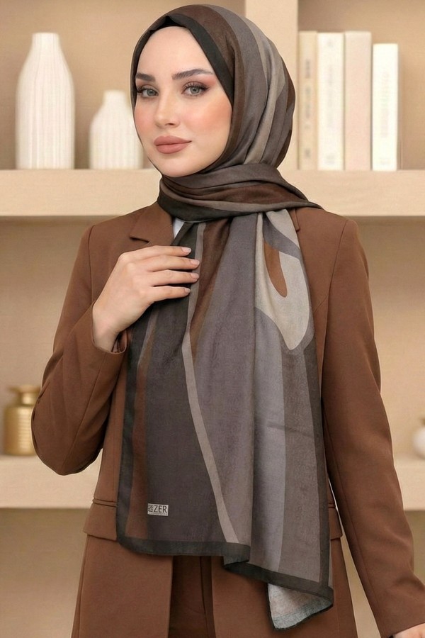 Zer Organik Pamuk Soft Şal 6039-2