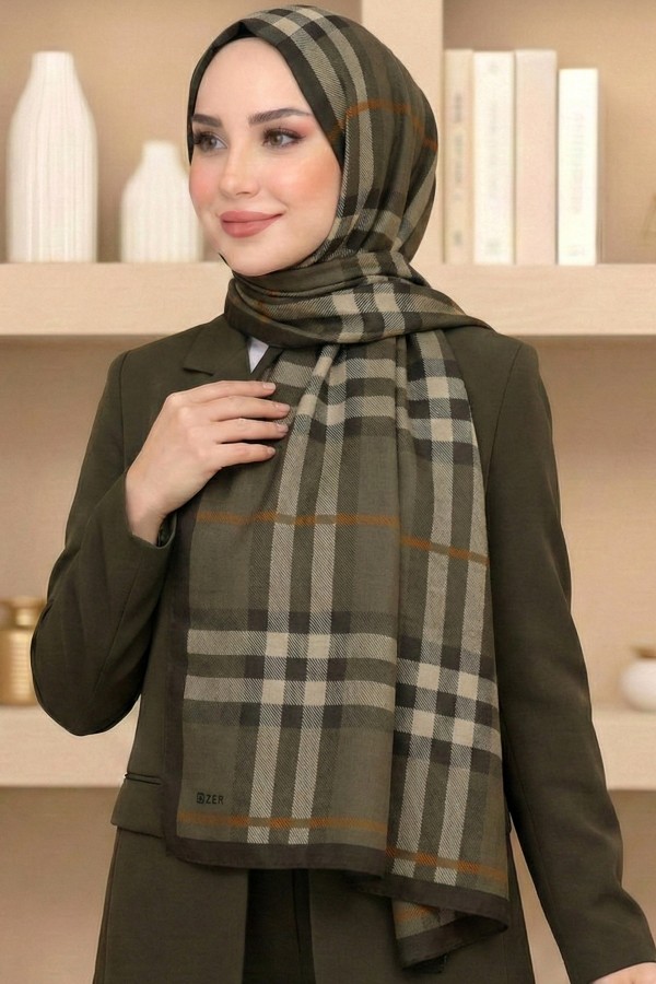 Zer Organik Pamuk Soft Şal 6041-2