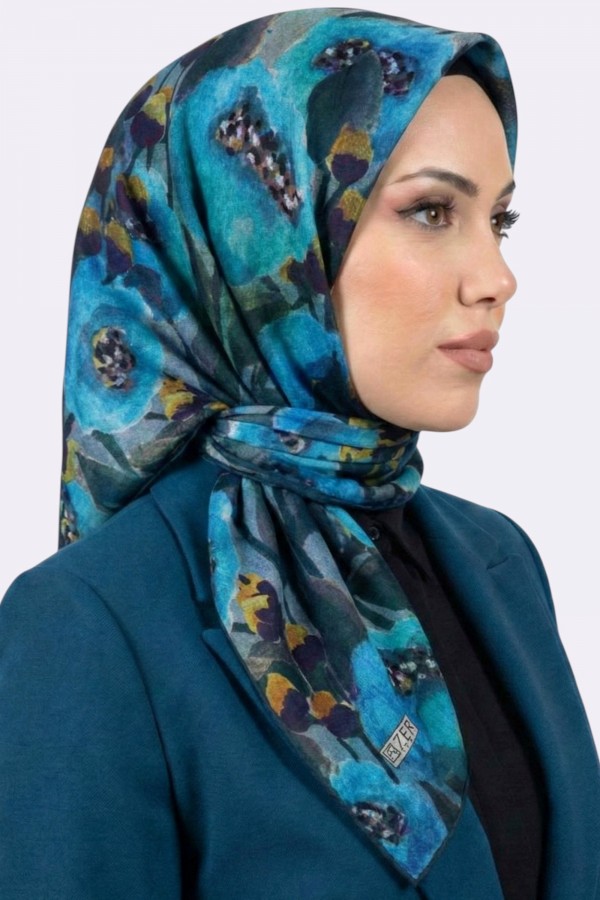 Zer Organik Pamuk Soft Eşarp 6245-5