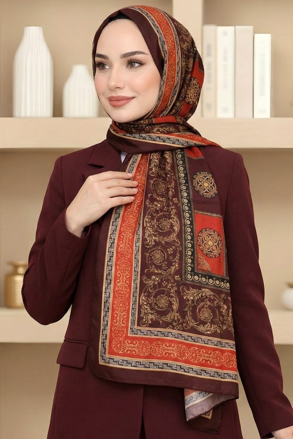 Organik Pamuk Soft Şal 6015-6