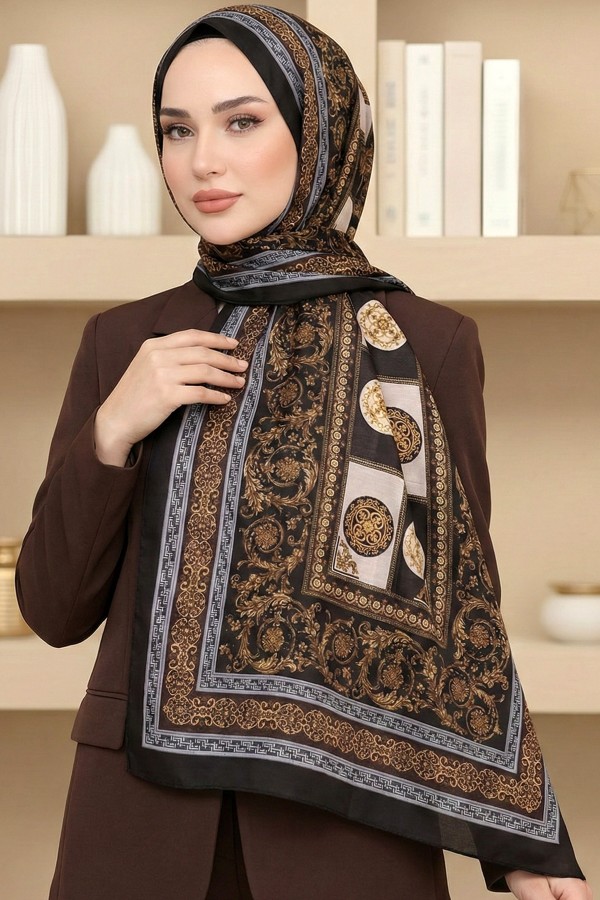 Organik Pamuk Soft Şal 6015-5