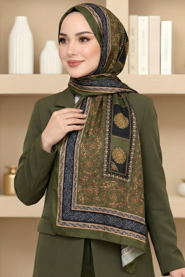 Organik Pamuk Soft Şal 6015-4