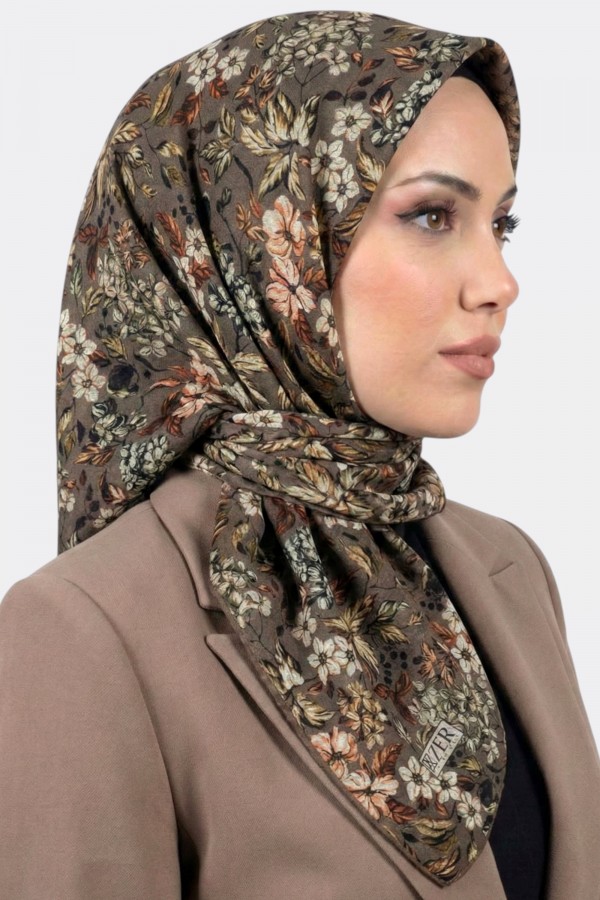 Zer Organik Pamuk Soft Eşarp 6220-4