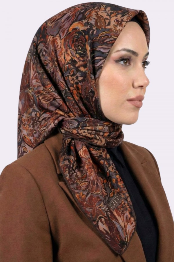 Zer Organik Pamuk Soft Eşarp 6249-3