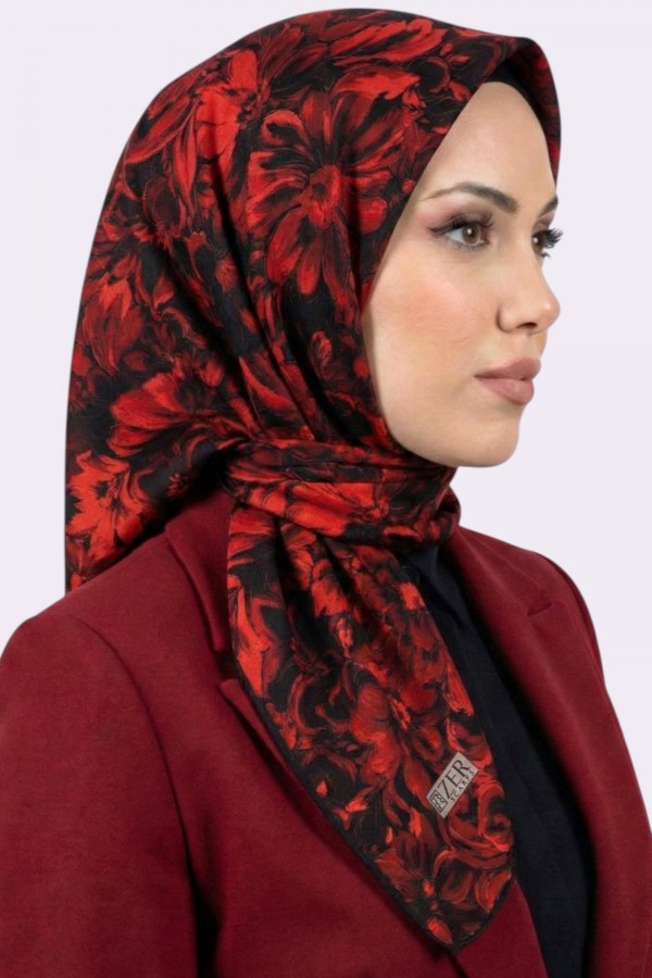 Zer Organik Pamuk Soft Eşarp 6249-2