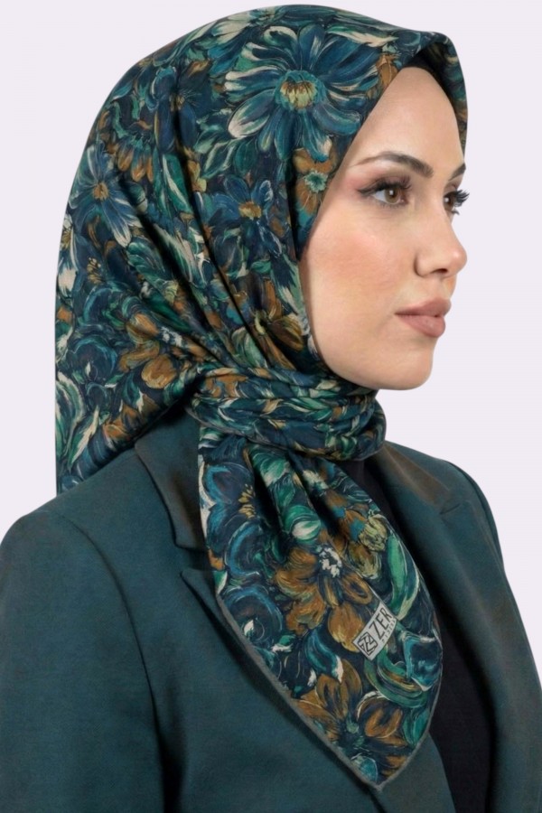 Zer Organik Pamuk Soft Eşarp 6249-1