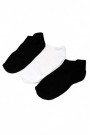 İbrahim Berk 3'lü Dikişsiz Erkek Patik Çorap 9312-2