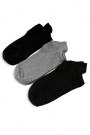 İbrahim Berk 3'lü Dikişsiz Erkek Patik Çorap 9312-3