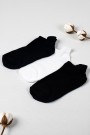 İbrahim Berk 3'lü Dikişsiz Erkek Patik Çorap 9312-4