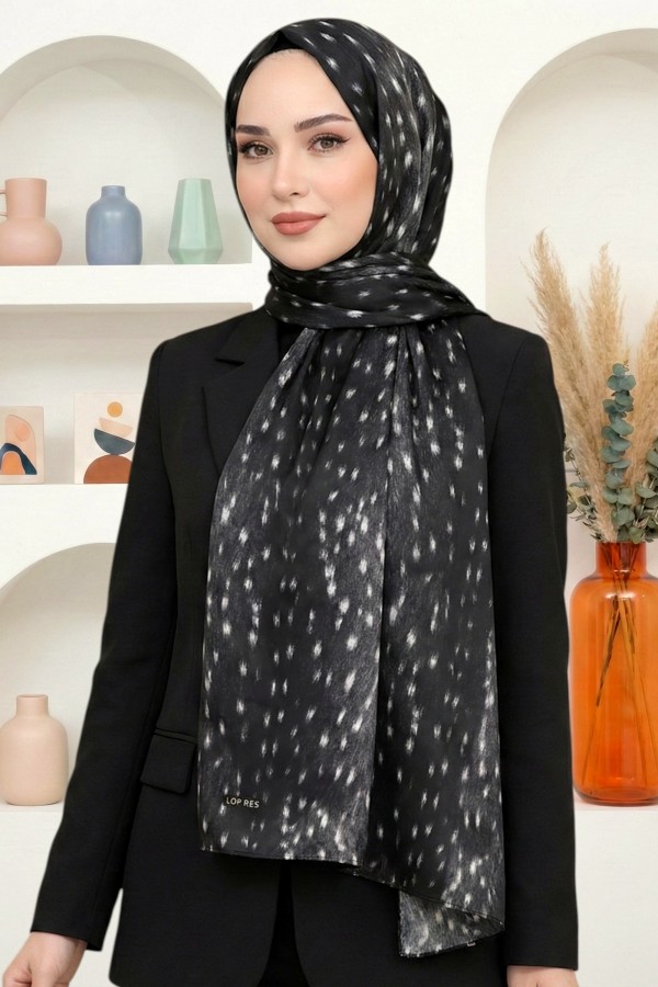 Lop'Res Organik Pamuk Soft Şal 6044-4
