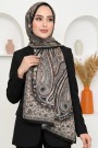 Ebruli Organik Pamuk Soft Şal 6045-6