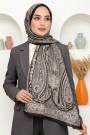Ebruli Organik Pamuk Soft Şal 6045-13