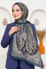 Ebruli Organik Pamuk Soft Şal 6045-17