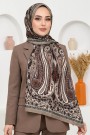 Ebruli Organik Pamuk Soft Şal 6045-14