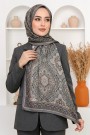 Ebruli Organik Pamuk Soft Şal 6046-21