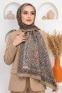 Ebruli Organik Pamuk Soft Şal 6046-3