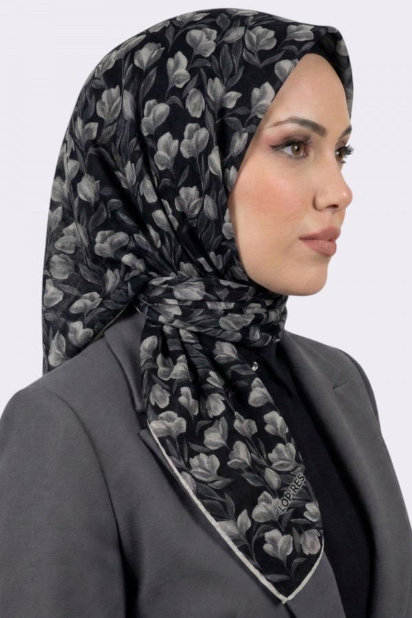 Lop'Res Organik Pamuk Soft Eşarp 6224-2