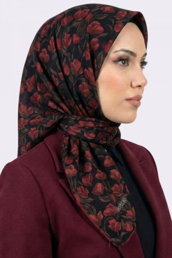 Lop'Res Organik Pamuk Soft Eşarp 6224-4