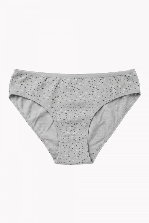 Berrak Kadın Desenli Bikini Külot 8663-7