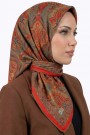 Zer Organik Pamuk Soft Eşarp 6221-7
