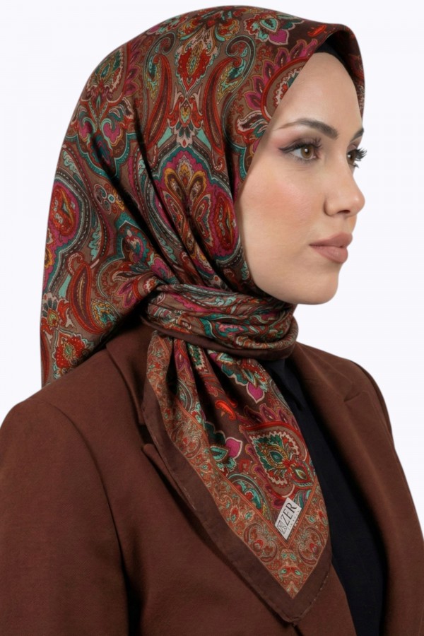 Zer Organik Pamuk Soft Eşarp 6221-3