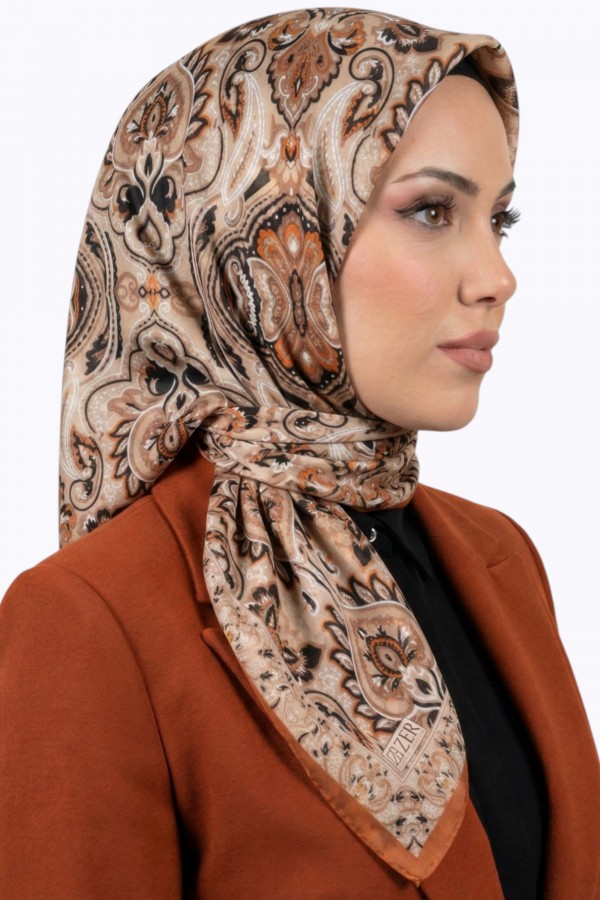 Zer Organik Pamuk Soft Eşarp 6221-1