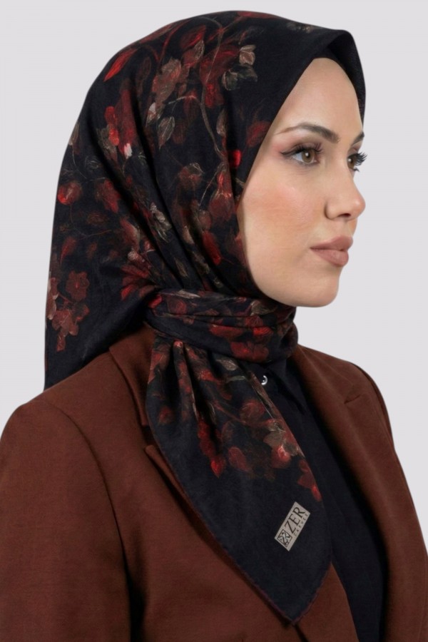 Zer Organik Pamuk Soft Eşarp 6222-6