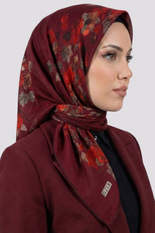 Zer Organik Pamuk Soft Eşarp 6222-1