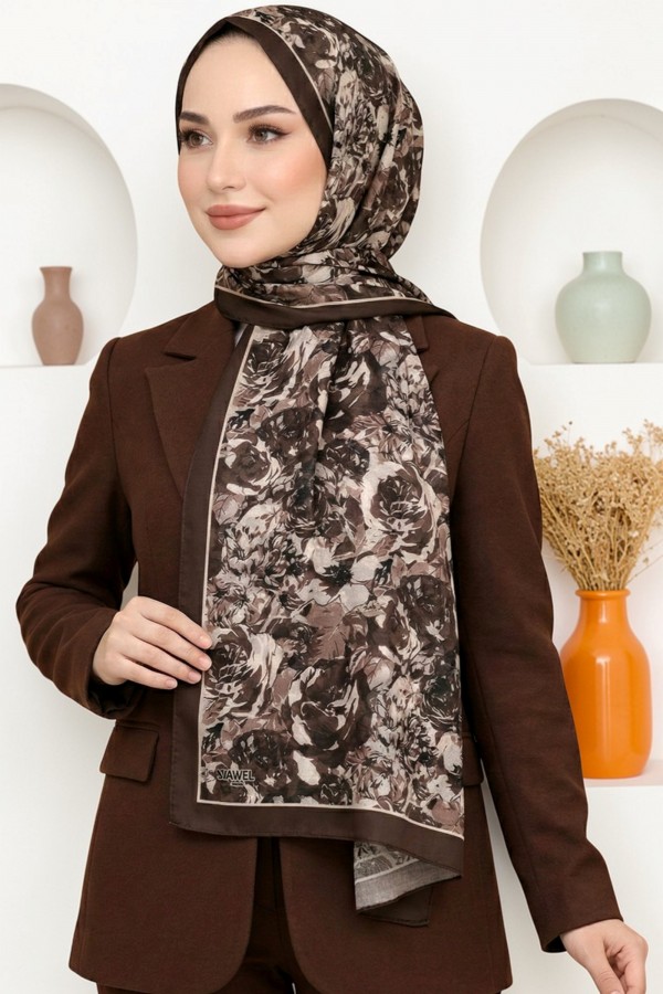 Desenli Soft Şal 6047-13