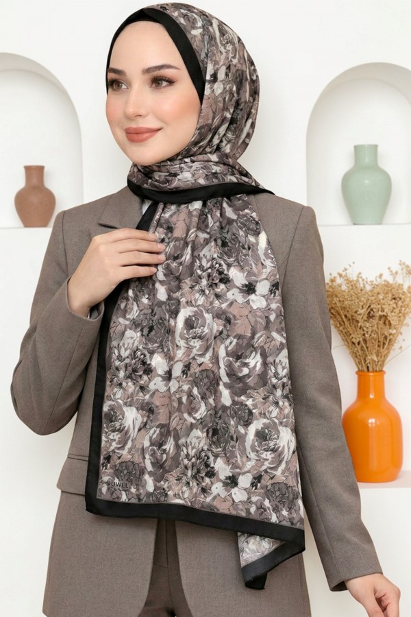 Desenli Soft Şal 6047-11