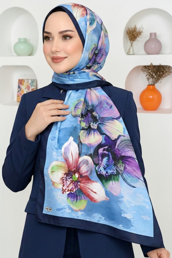 Desenli Soft Şal 6048-12