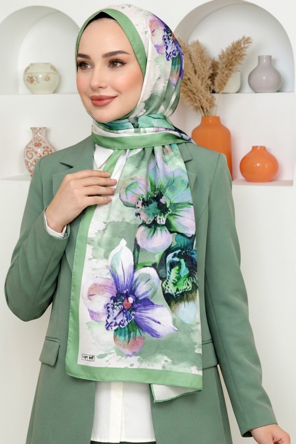 Desenli Soft Şal 6048-11