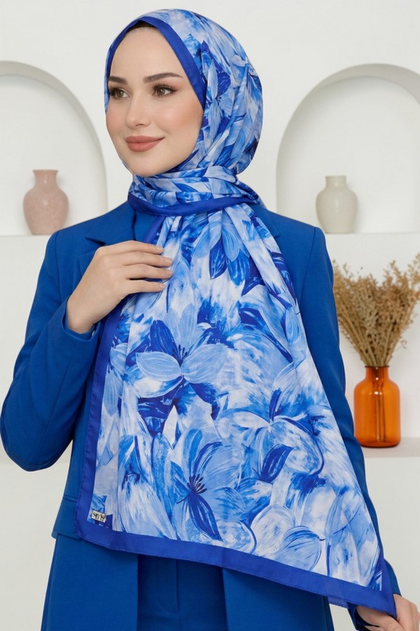 Desenli Soft Şal 6049-12