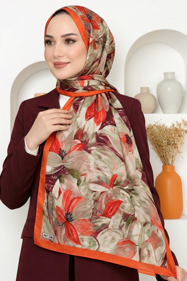 Desenli Soft Şal 6049-9