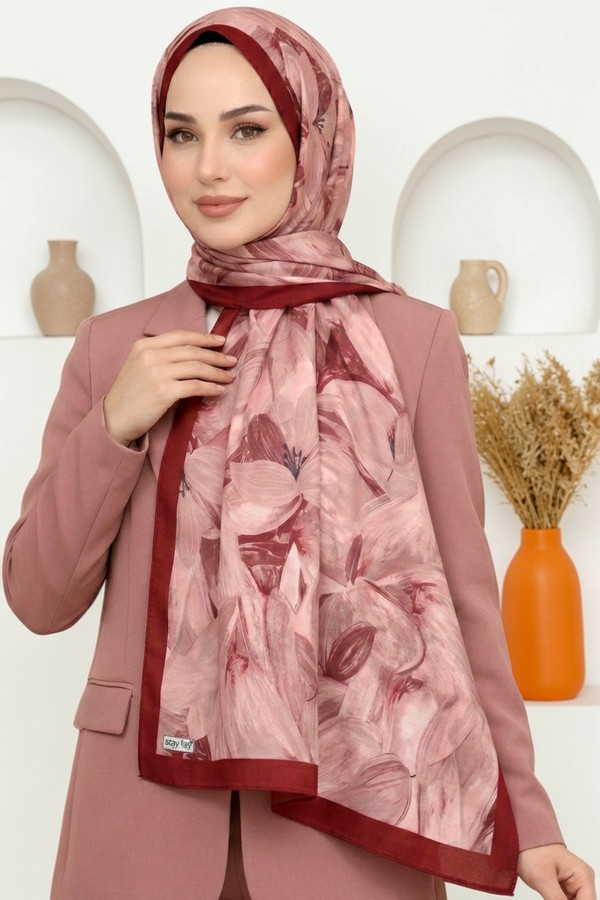 Desenli Soft Şal 6049-5