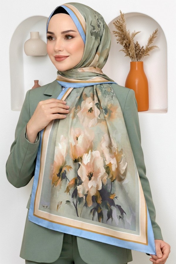 Desenli Soft Şal 6050-9