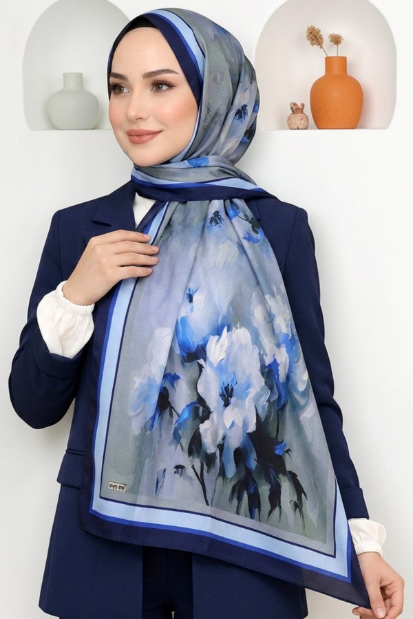 Desenli Soft Şal 6050-4