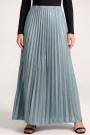 Piliseli Düz Renk Etek 2030-9