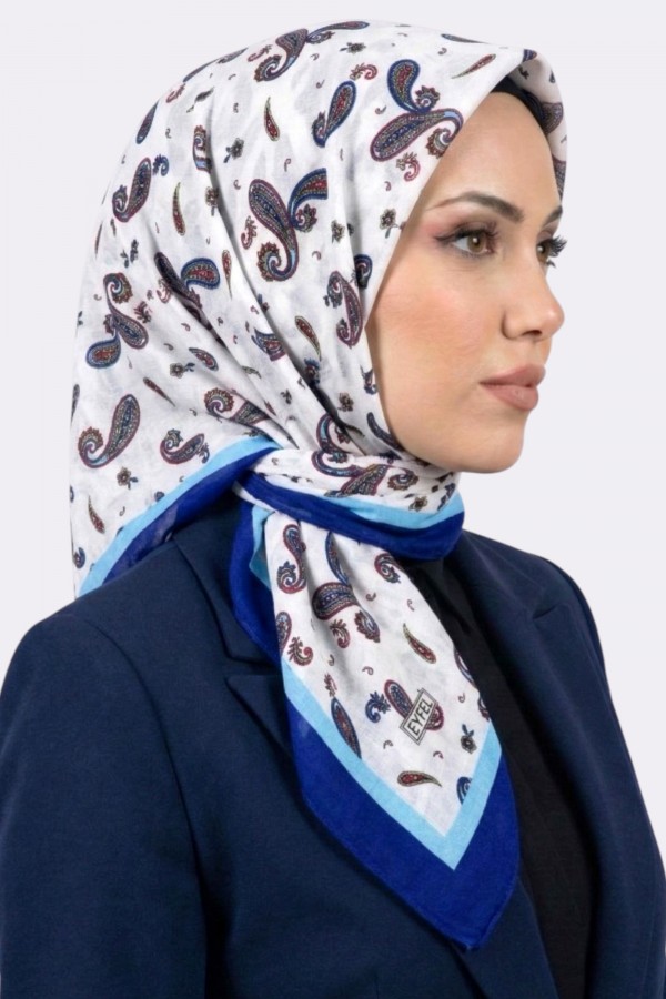 Desenli Mio Caz Eşarp 6304-11
