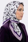 Desenli Mio Caz Eşarp 6304-4