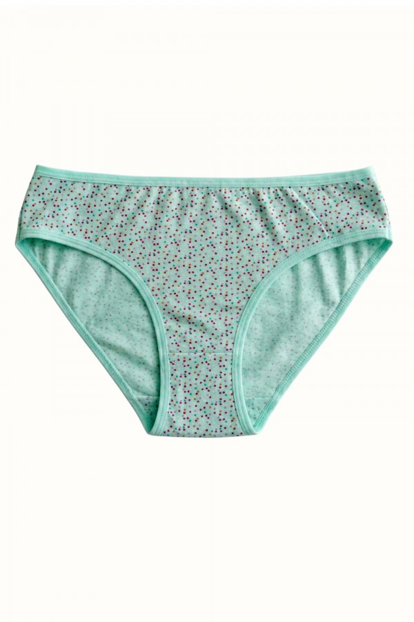 Berrak Kadın Desenli Bikini Külot 8664-10