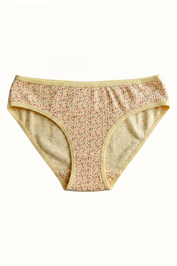 Berrak Kadın Desenli Bikini Külot 8664-11