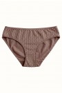 Berrak Kadın Desenli Bikini Külot 8664-24