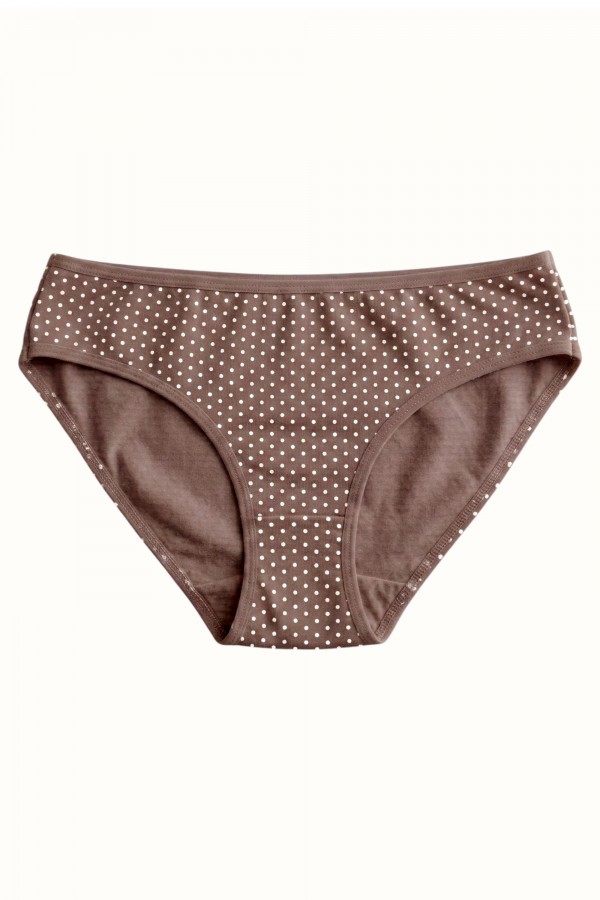 Berrak Kadın Desenli Bikini Külot 8664-24